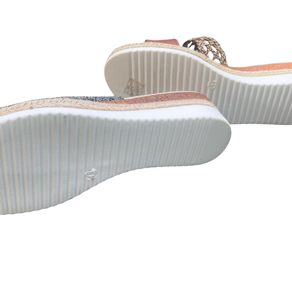 New Women's Espadrille Wedge Sandal Lot of 2 Pair Sz 10.5 - Picture 7 of 7